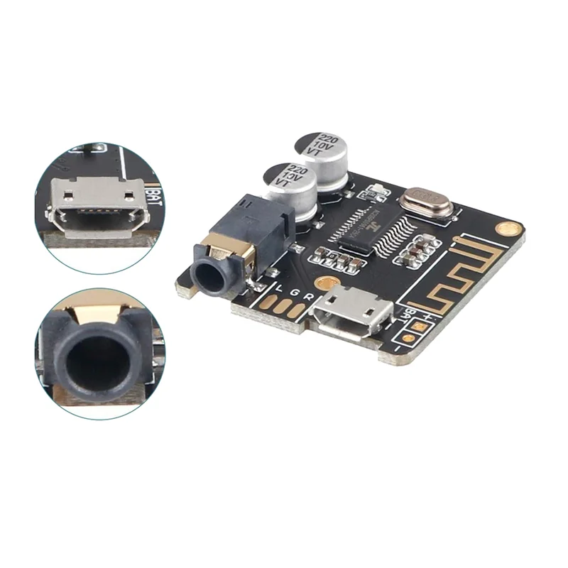Аудиоприемник BT5.0 MP3 Bluetooth декодер без потерь Автомобильный громкоговоритель аудио усилитель плата с магнитом + AUX аудиокабель
Аудиоприемник BT5.0 MP3 Bluetooth декодер без потерь Автомобильный громкоговоритель аудио усилитель плата с магнитом + AUX аудиокабель