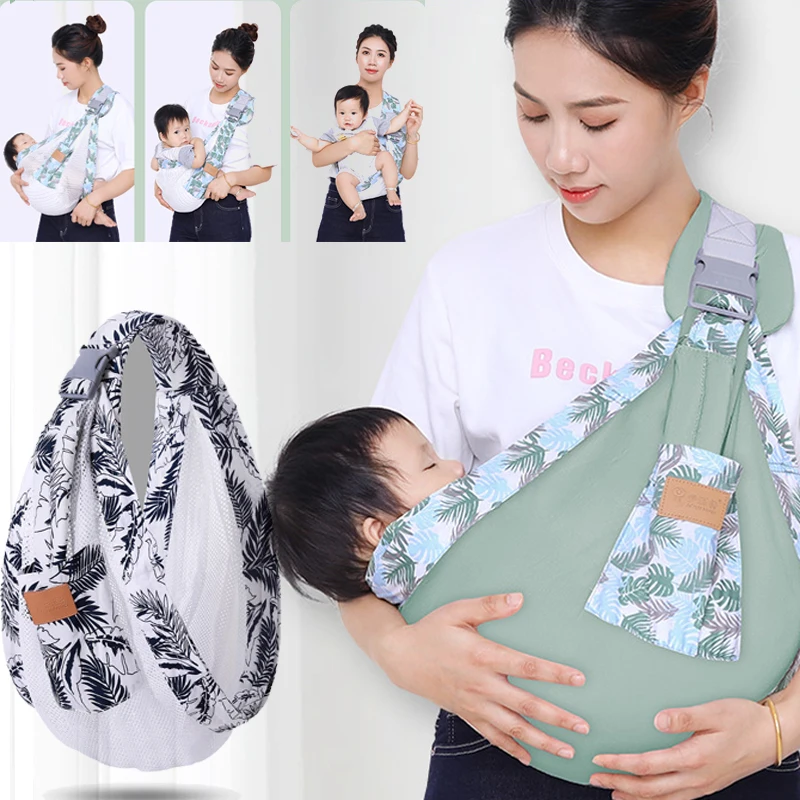 Baby Carrier Wrap Newborn Baby Sling Wrap Print Dual Use Infant Nursing Cover Carrier Mesh Cotton Breastfeeding Carriers 0-36M
Baby Carrier Wrap Newborn Baby Sling Wrap Print Dual Use Infant Nursing Cover Carrier Mesh Cotton Breastfeeding Carriers 0-36M
