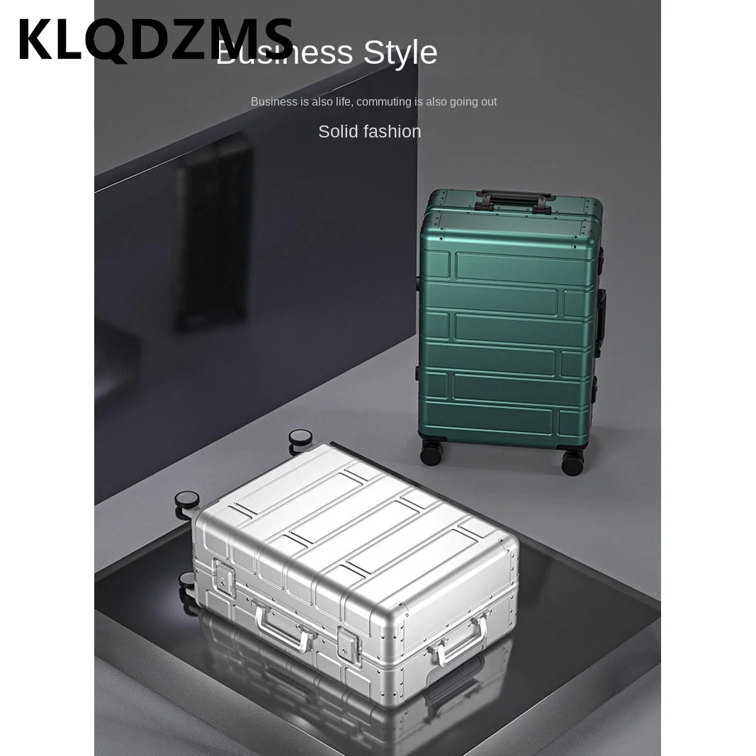 KLQDZMS 20 24 28 Inch Aluminum Magnesium Alloy Luggage Boarding Case Trolley Case Boarding Business Antibacterial Suitcase
KLQDZMS 20 24 28 Inch Aluminum Magnesium Alloy Luggage Boarding Case Trolley Case Boarding Business Antibacterial Suitcase
