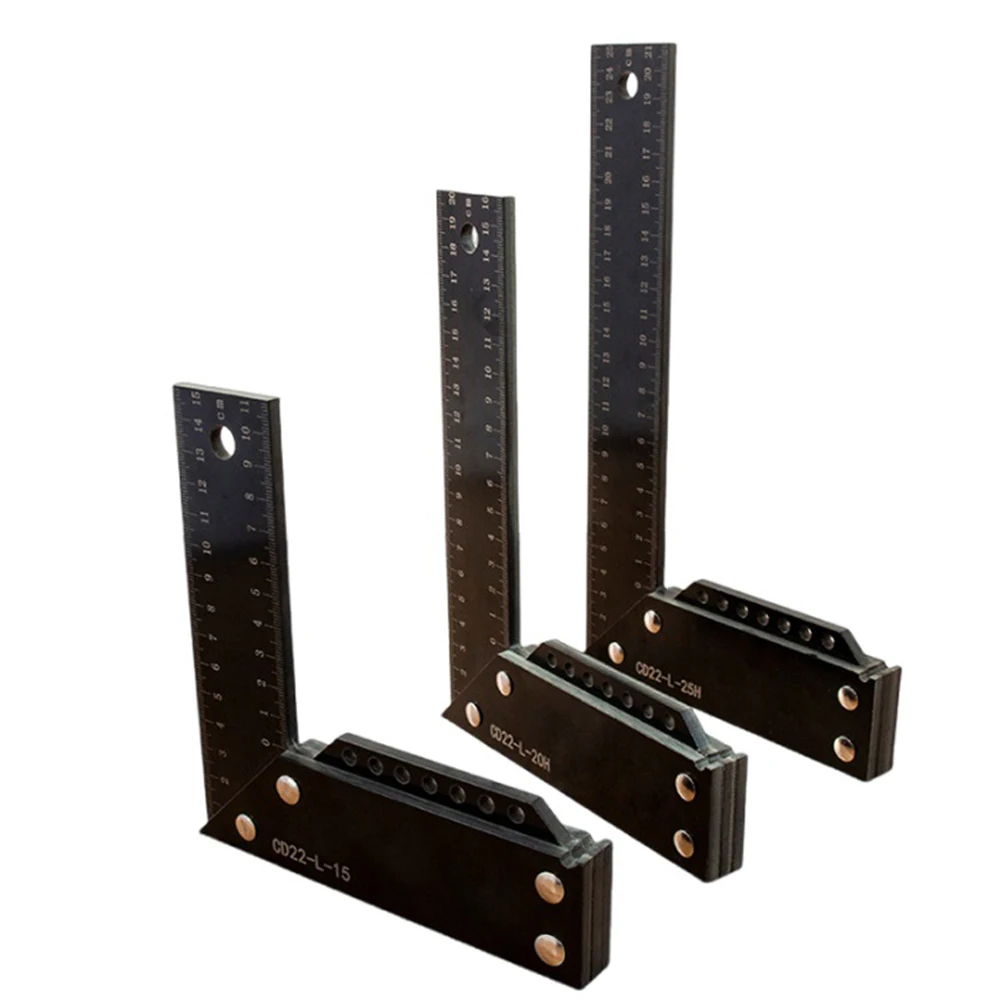 1PC 150mm-250mm L-Type Square Ruler Bakelite Measuring Marking Woodworking Carpenters Black Measuring Gauging Tools
1PC 150mm-250mm L-Type Square Ruler Bakelite Measuring Marking Woodworking Carpenters Black Measuring Gauging Tools