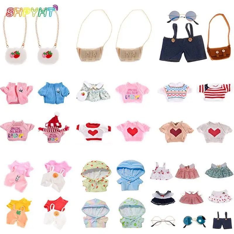 Горячая Распродажа, 30 см, магазин LaLafanfan, одежда в виде утки, медведя, сумки для очков, юбки, свитер, милые плюшевые игрушки, Мультяшные мягкие Аксессуары для кукол, одежда
Горячая Распродажа, 30 см, магазин LaLafanfan, одежда в виде утки, медведя, сумки для очков, юбки, свитер, милые плюшевые игрушки, Мультяшные мягкие Аксессуары для кукол, одежда