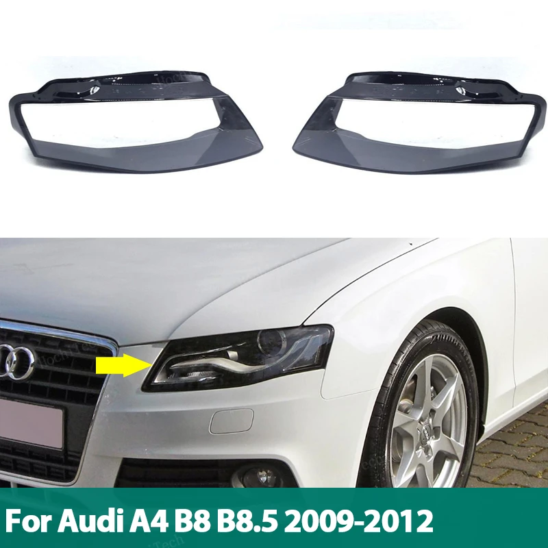 Car Auto Shell Headlamp Lampshade Shell Cover Transparent Front Headlight Lens Cover For Audi A4 A4L B8 B8.5 2009 2010 2011 2012
Car Auto Shell Headlamp Lampshade Shell Cover Transparent Front Headlight Lens Cover For Audi A4 A4L B8 B8.5 2009 2010 2011 2012