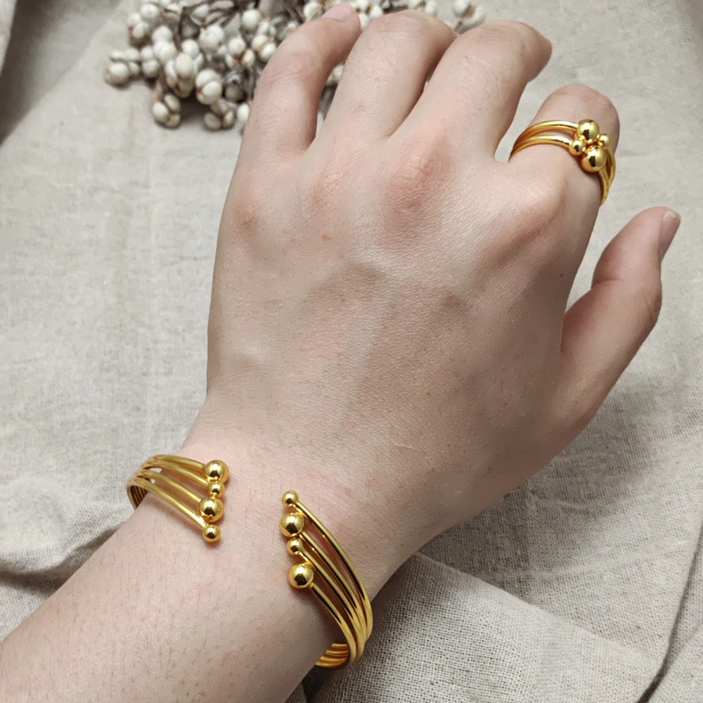 Ethiopian Gold Color Bangles for Women Girls Dubai 24k Gold Color African Arabic Jewelry Ramadan gifts Party Gift
Ethiopian Gold Color Bangles for Women Girls Dubai 24k Gold Color African Arabic Jewelry Ramadan gifts Party Gift