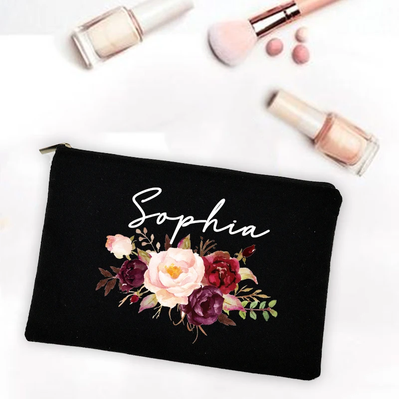 Personalized Custom Name DIY Makeup Case Cosmetic Bags Wedding Party Canvas Zipper Toiletry Pouch Bridesmaid Teacher Mother Gift
Personalized Custom Name DIY Makeup Case Cosmetic Bags Wedding Party Canvas Zipper Toiletry Pouch Bridesmaid Teacher Mother Gift