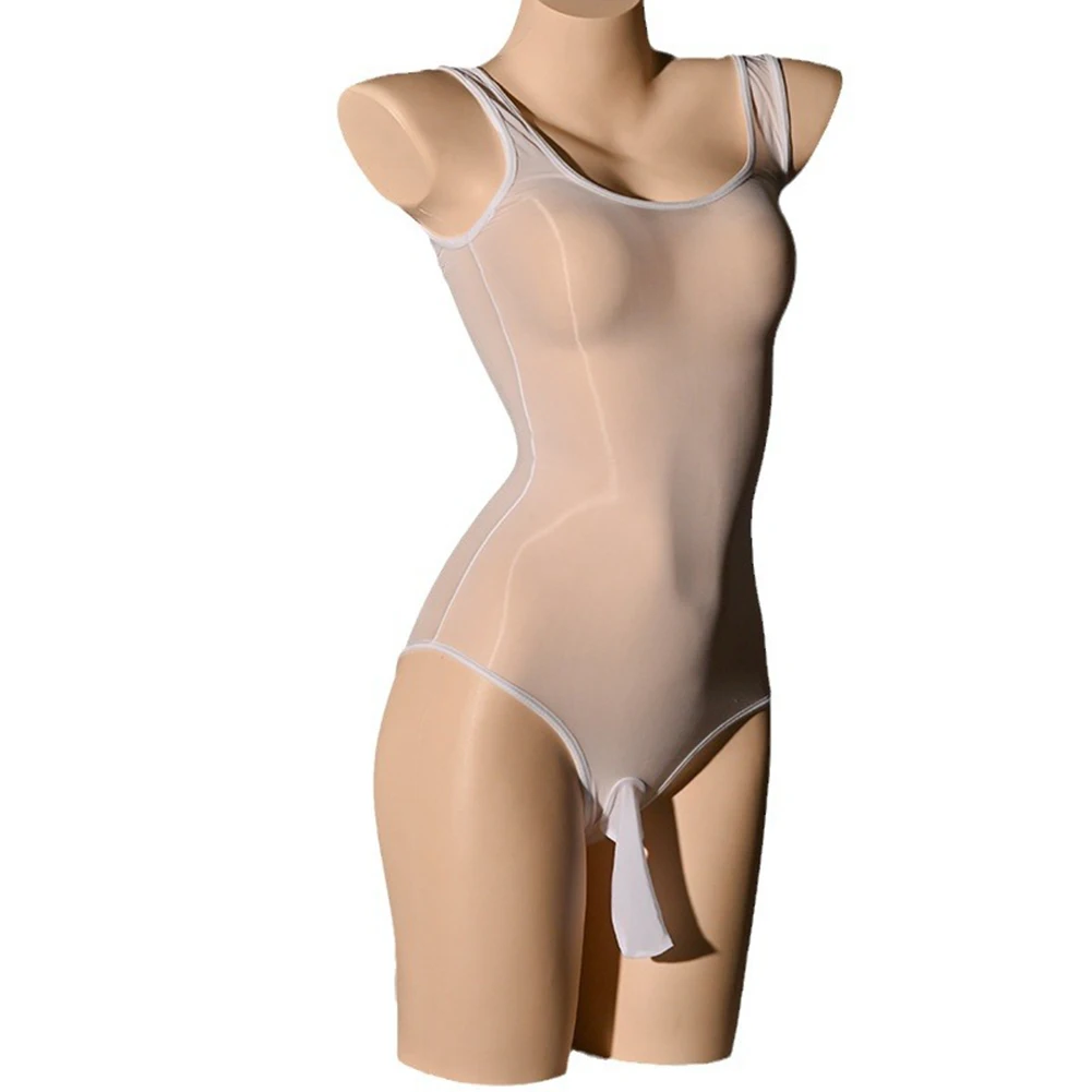 Men Sexy Bodysuit Oil Shiny Glossy Leotard See Through Jumpsuit Smooth Underwear Lingerie Transparent Nightclub Sensual Costume
Men Sexy Bodysuit Oil Shiny Glossy Leotard See Through Jumpsuit Smooth Underwear Lingerie Transparent Nightclub Sensual Costume