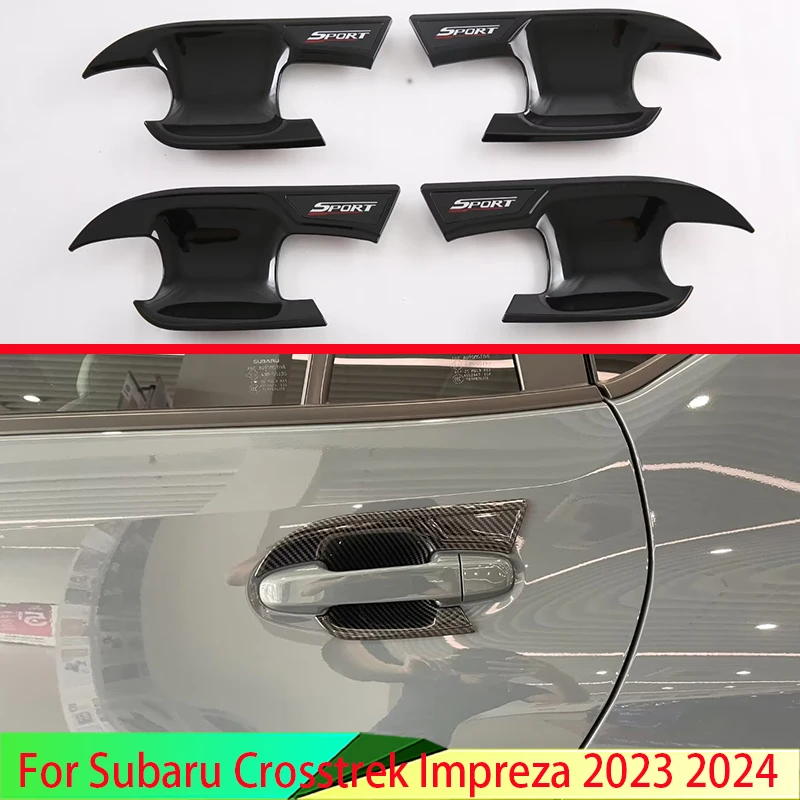 For Subaru Crosstrek Impreza 2023 2024 Car Accessories ABS Door Handle Bowl Cover Cup Cavity Trim Insert Catch Molding Garnish
For Subaru Crosstrek Impreza 2023 2024 Car Accessories ABS Door Handle Bowl Cover Cup Cavity Trim Insert Catch Molding Garnish