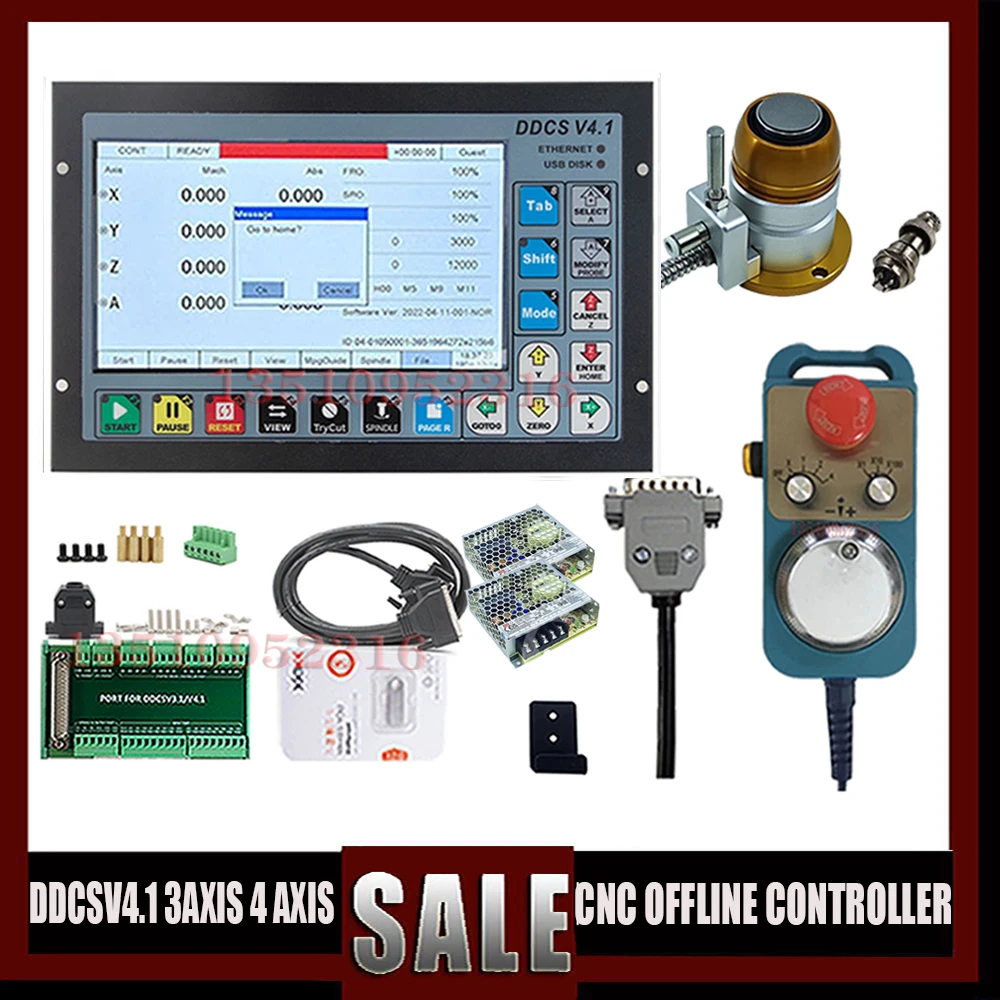 2023 The New Ddcsv3.1/Ddcsv4.1 Independent Motion Offline Controller Supports 3/4 Axis Usb Interface Cnc Controller Suite
2023 The New Ddcsv3.1/Ddcsv4.1 Independent Motion Offline Controller Supports 3/4 Axis Usb Interface Cnc Controller Suite