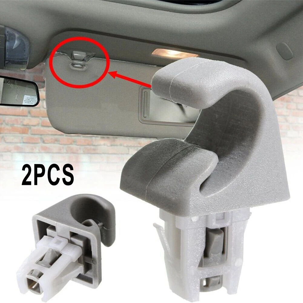 2PCS Car Sun Visor Hook Clips For Toyota For Camry/for Corolla/for Highlander/for RAV4/for Solara/for Prius Interior Accessories
2PCS Car Sun Visor Hook Clips For Toyota For Camry/for Corolla/for Highlander/for RAV4/for Solara/for Prius Interior Accessories