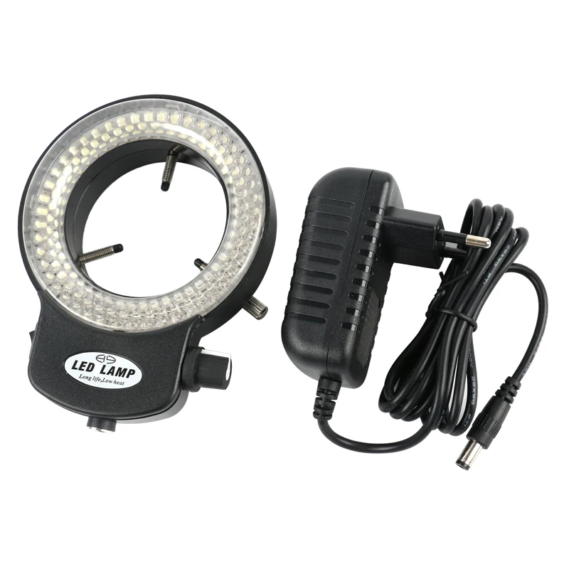 Adjustable 144 LED Ring Light Illuminator Lamp For Industry Stereo Trinocular Microscope HDMI USB VGA Video Camera Magnifier
Adjustable 144 LED Ring Light Illuminator Lamp For Industry Stereo Trinocular Microscope HDMI USB VGA Video Camera Magnifier