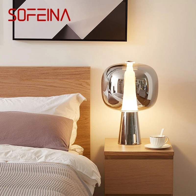 Nordic Modern Glass Table LampFashionable Luxury Living Room Bedroom Personality Creative LED Decoration Desk Light
Nordic Modern Glass Table LampFashionable Luxury Living Room Bedroom Personality Creative LED Decoration Desk Light