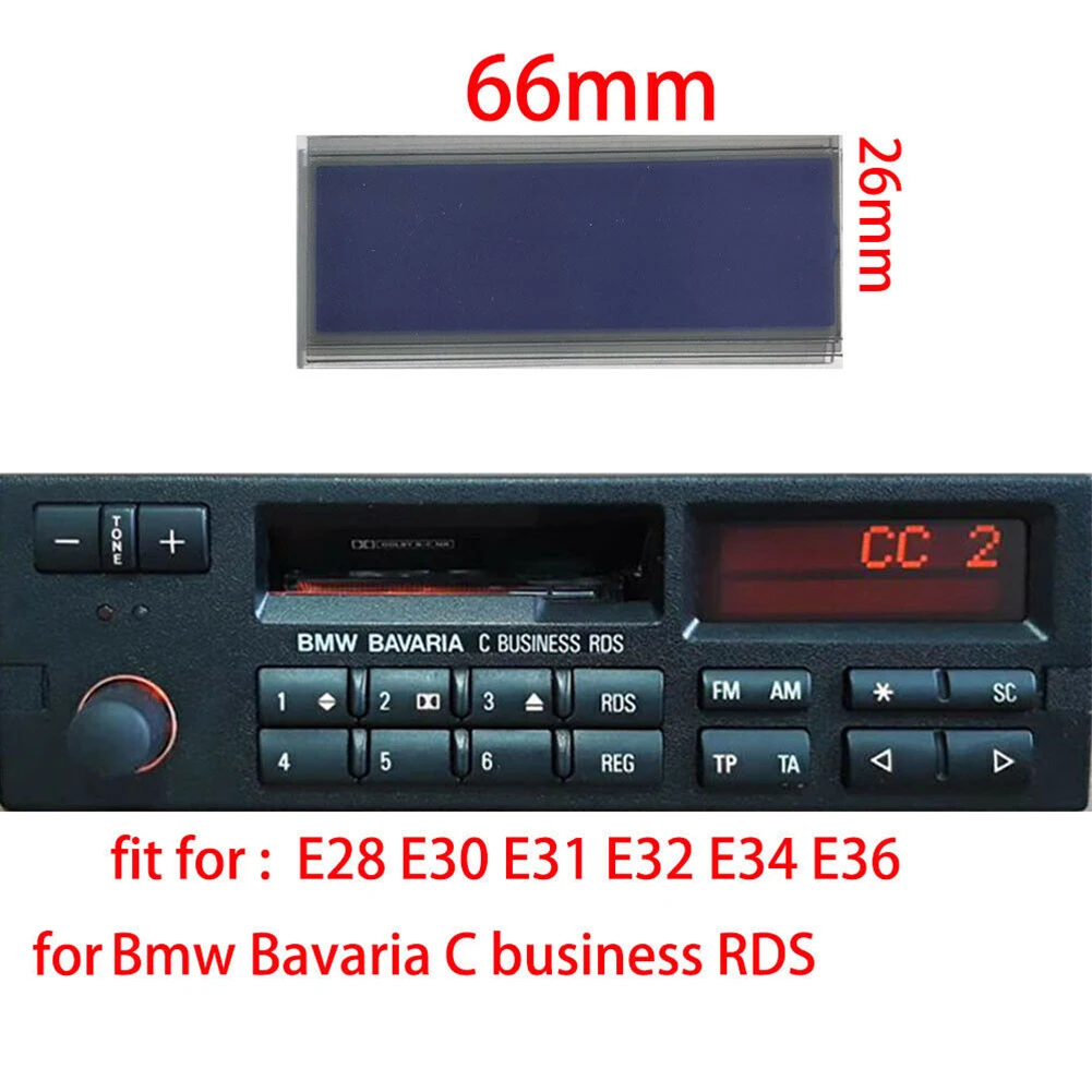 1 × ЖК-дисплей для ремонта автомагнитолы для BMW E28, E30, E31, E32, E34, E36, «Бавария C»
1 × ЖК-дисплей для ремонта автомагнитолы для BMW E28, E30, E31, E32, E34, E36, «Бавария C»