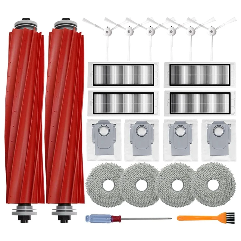 Main Side Brush Hepa Filters Mop Pads Dust Bags Replacement Spare Parts For Roborock Q Revo Robtic Vacuum Cleaner
Main Side Brush Hepa Filters Mop Pads Dust Bags Replacement Spare Parts For Roborock Q Revo Robtic Vacuum Cleaner
