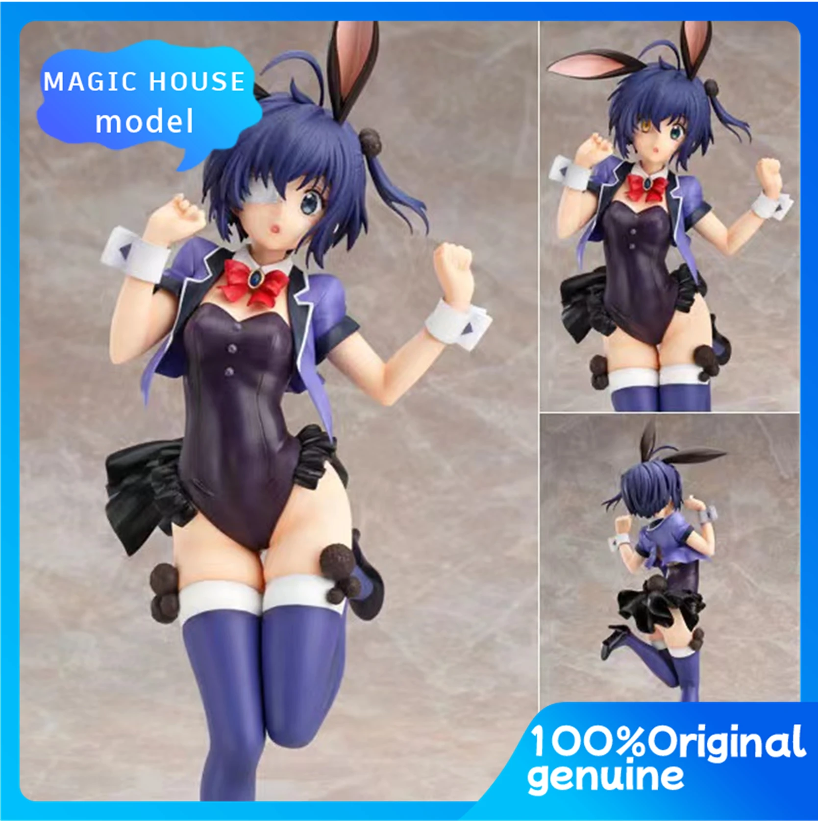 Chuunibyou demo Koi ga Shitai! Rikka Takanashi Bunny Girl 24cm PVC Action Figure Anime Figure Model Toys Figure Doll Gift 
Chuunibyou demo Koi ga Shitai! Rikka Takanashi Bunny Girl 24cm PVC Action Figure Anime Figure Model Toys Figure Doll Gift