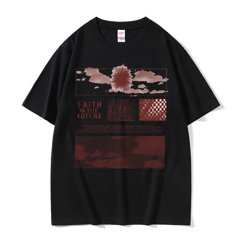 Faith in The Future Concert Graphic Print T-shirts Male Harajuku Oversized Pure Cotton T Shirt Men Women Casual Vintage T Shirts
Faith in The Future Concert Graphic Print T-shirts Male Harajuku Oversized Pure Cotton T Shirt Men Women Casual Vintage T Shirts