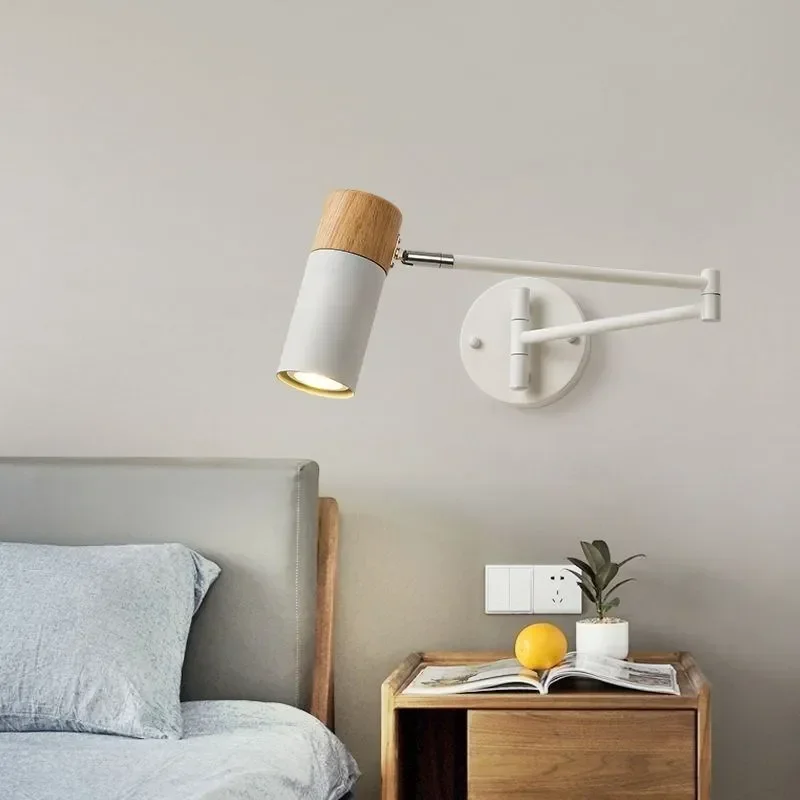 Modern LED Wall Lamps Wooden Telescopic Swing Arm Folding Wall Ssconce For Bedroom Living Room Study Indoor Decor Fixture Lustre
Modern LED Wall Lamps Wooden Telescopic Swing Arm Folding Wall Ssconce For Bedroom Living Room Study Indoor Decor Fixture Lustre