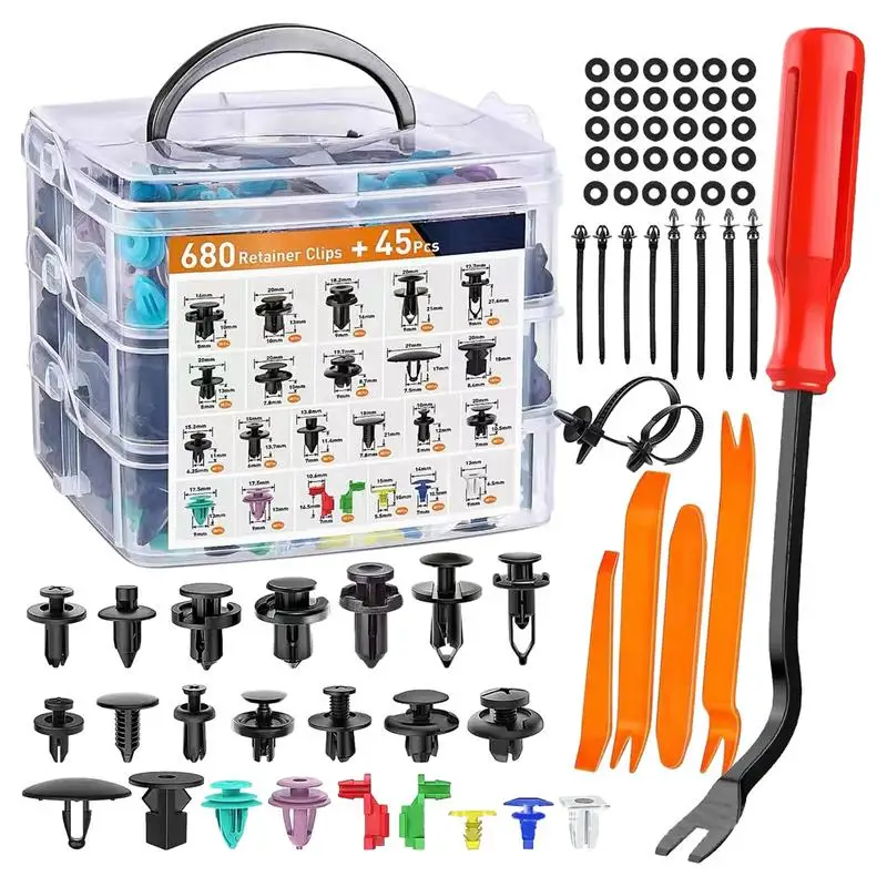 Автомобильные клипсы для бампера, автомобильные крепежи разного размера, автомобильные пластиковые фиксаторы, клипсы для переднего бампера 725 шт. с коробкой
Автомобильные клипсы для бампера, автомобильные крепежи разного размера, автомобильные пластиковые фиксаторы, клипсы для переднего бампера 725 шт. с коробкой