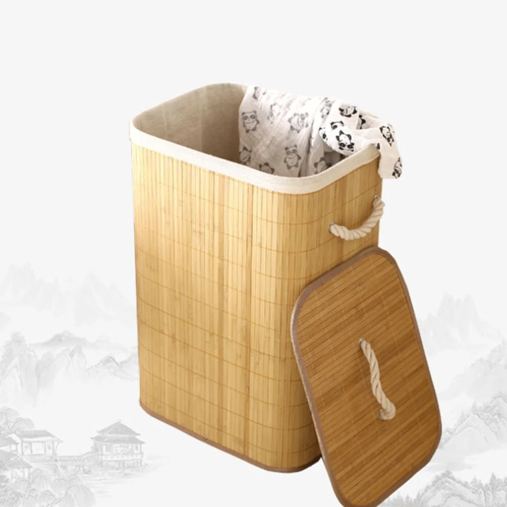 Foldable Clothes Storage Basket Laundry Dirty Clothes Storage Bucket Bamboo Basket Clothes Container Organizer Storage Basket
Foldable Clothes Storage Basket Laundry Dirty Clothes Storage Bucket Bamboo Basket Clothes Container Organizer Storage Basket