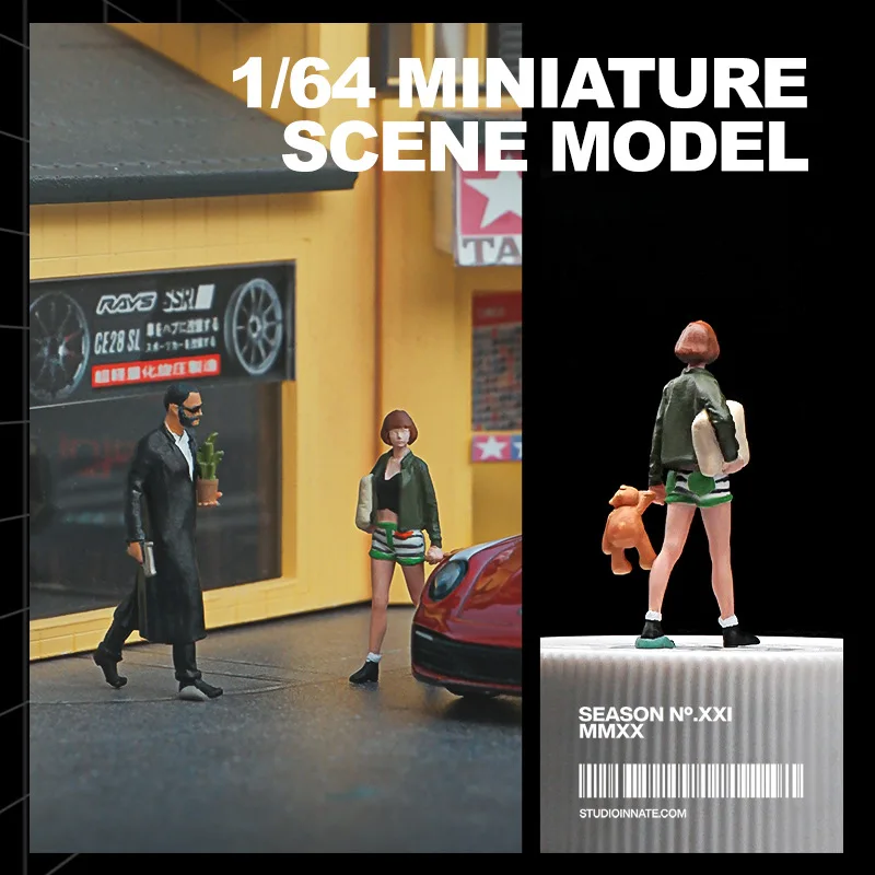 1/64 Black Agent Killer Film Characters Diorama Figure Model Creative Photography Display Collection Decoration
1/64 Black Agent Killer Film Characters Diorama Figure Model Creative Photography Display Collection Decoration