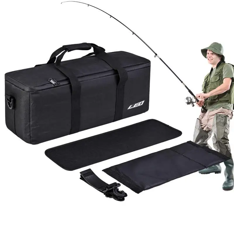 22x20x55cm Ice Fishing Bag 1000D nylon Fishing Pole Organizer Fishing Reel Lure Gear Storage Case Outdoor Fishing Tackle Bags
22x20x55cm Ice Fishing Bag 1000D nylon Fishing Pole Organizer Fishing Reel Lure Gear Storage Case Outdoor Fishing Tackle Bags