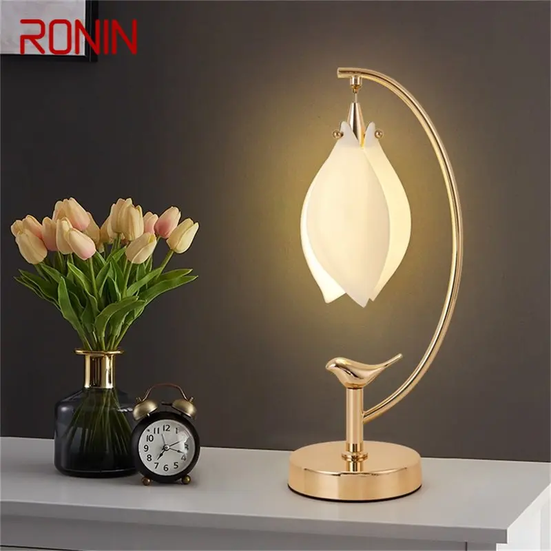 RONIN Postmodern Table Lamp Creative LED Desk Light for Home Living Bedroom Bedside Decoration
RONIN Postmodern Table Lamp Creative LED Desk Light for Home Living Bedroom Bedside Decoration