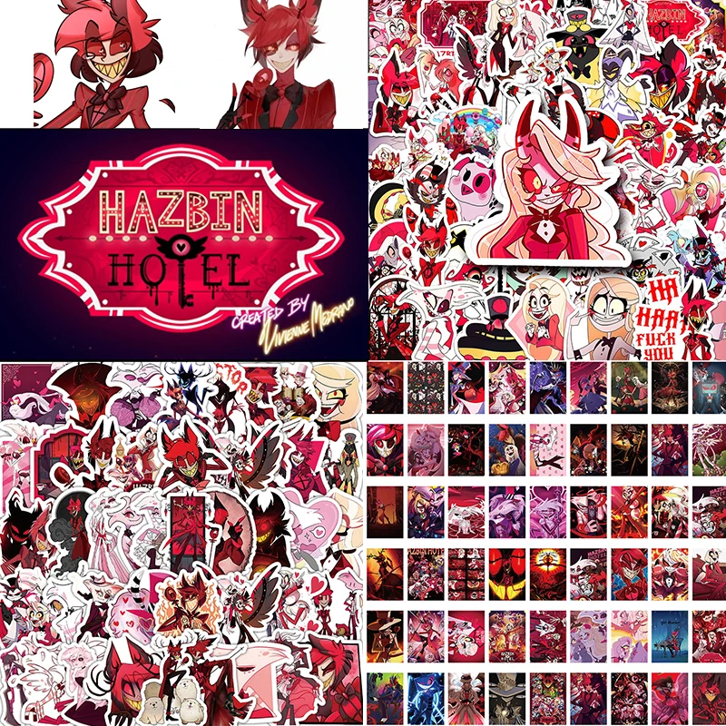 50PCS 3 Styles Hazbin Hotel DIY Graffiti Stickers Anime Figure Image Skateboard/book Exquisite Decoration Sticker Wholesale
50PCS 3 Styles Hazbin Hotel DIY Graffiti Stickers Anime Figure Image Skateboard/book Exquisite Decoration Sticker Wholesale