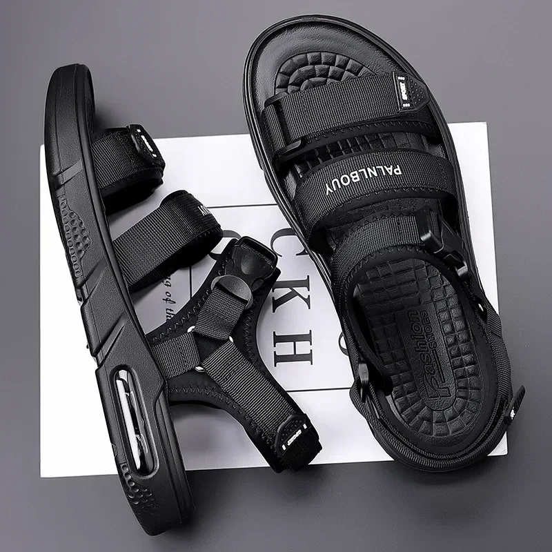 High Quality Sandals Men Fashion Outdoor Beach Comfort Casual Shoes Summer Male Large Size Sandalias Platform Rome Sandals
High Quality Sandals Men Fashion Outdoor Beach Comfort Casual Shoes Summer Male Large Size Sandalias Platform Rome Sandals