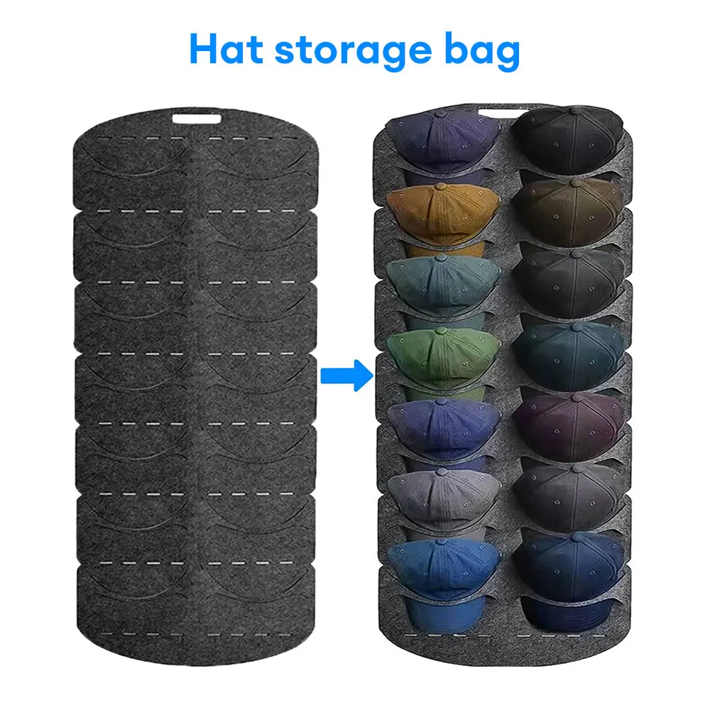 Hanging Hat Organizers Baseball Cap Holder Felt Storage Rack Wall Door Hanging Bag Bedroom Closet Caps Display Rack Space Saving
Hanging Hat Organizers Baseball Cap Holder Felt Storage Rack Wall Door Hanging Bag Bedroom Closet Caps Display Rack Space Saving