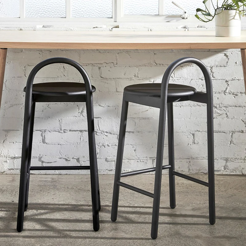 Nordic Household Bar Chairs High Iron Modern Design Minimalist Wooden Bar Chairs High Quality Luxury Salle Manger Bar Furniture
Nordic Household Bar Chairs High Iron Modern Design Minimalist Wooden Bar Chairs High Quality Luxury Salle Manger Bar Furniture