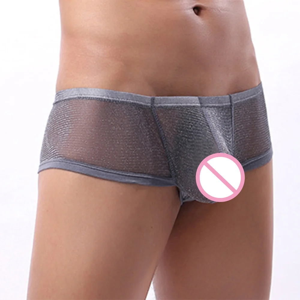 Man Sexy U Convex Underwear ultra Thin Mesh Boxers Mens See-Through Boxer Sheer Pouch Underwear Panties Lingerie Knickers
Man Sexy U Convex Underwear ultra Thin Mesh Boxers Mens See-Through Boxer Sheer Pouch Underwear Panties Lingerie Knickers