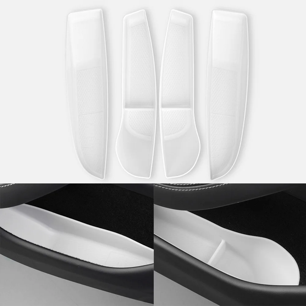 4PCS Car Door Side Storage Box For Tesla for Model 3 Highland 2024 Automotive Front Rear Side Tray Practical Interior Parts
4PCS Car Door Side Storage Box For Tesla for Model 3 Highland 2024 Automotive Front Rear Side Tray Practical Interior Parts