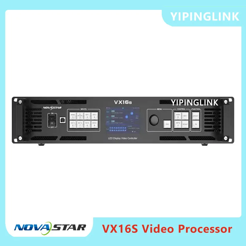 Novastar VX16S Video Processor LED Controller With 16 LAN Ports Output For Indoor Outdoor Full Color Display LED Module with CE
Novastar VX16S Video Processor LED Controller With 16 LAN Ports Output For Indoor Outdoor Full Color Display LED Module with CE