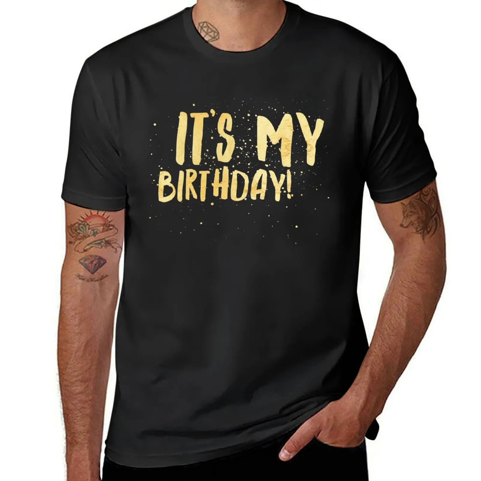 In gold! It's My Birthday! Sassy Fabulous Happy Birthday T-Shirt! T-shirt summer top plus size tops Blouse funnys men clothing
In gold! It's My Birthday! Sassy Fabulous Happy Birthday T-Shirt! T-shirt summer top plus size tops Blouse funnys men clothing