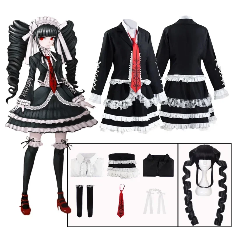 Danganronpa Yasuhiro Taeko Cosplay Costume Celestia Ludenberg Cosplay Wig Women's Gothic Lolita Apparel Halloween Party Dress
Danganronpa Yasuhiro Taeko Cosplay Costume Celestia Ludenberg Cosplay Wig Women's Gothic Lolita Apparel Halloween Party Dress