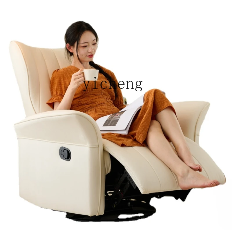 ZC Electric Sofa Living Room Home First Class Cabin Couch Single Swivel Rocking Chair Cat Scratch Leather Leisure Recliner
ZC Electric Sofa Living Room Home First Class Cabin Couch Single Swivel Rocking Chair Cat Scratch Leather Leisure Recliner