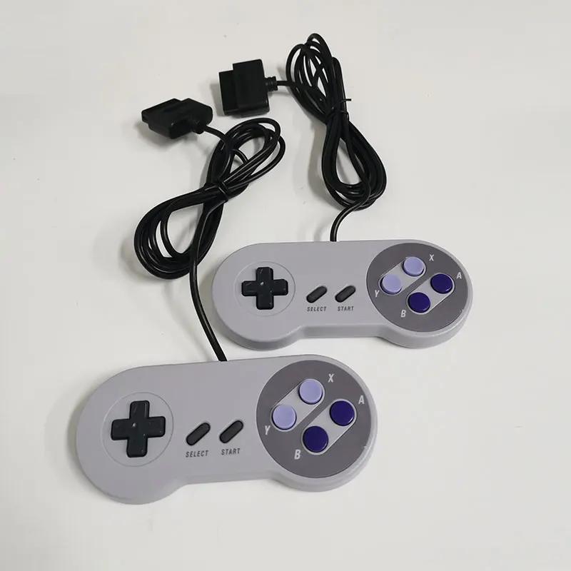 1/шт 16 бит контроллер для игровой консоли Nintendo геймпад SNES игровой джойстик для игровой площадки Nintendo SNES
1/шт 16 бит контроллер для игровой консоли Nintendo геймпад SNES игровой джойстик для игровой площадки Nintendo SNES