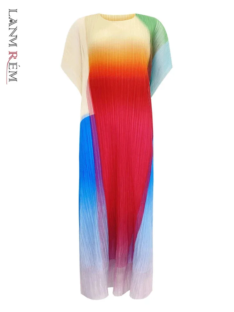 LANMREM Elegant Party Pleated Dress Women Contrast Color Print Short Sleeves Slim Dresses Fashion 2024 New Clothing 32C752
LANMREM Elegant Party Pleated Dress Women Contrast Color Print Short Sleeves Slim Dresses Fashion 2024 New Clothing 32C752
