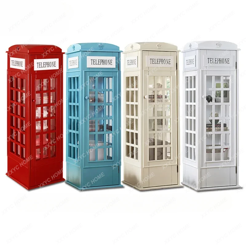XK Children's Bookcase Floor Toy Storage Storage Low Cabinet British Telephone Booth American Style
XK Children's Bookcase Floor Toy Storage Storage Low Cabinet British Telephone Booth American Style