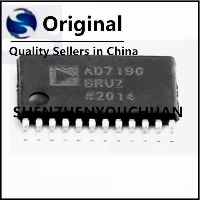 

AD7190BRUZ-REEL AD7190BRUZ 24Bit 5V TSSOP-24 Analog To Digital Converters (ADCs) ROHS IC Chipset New Original