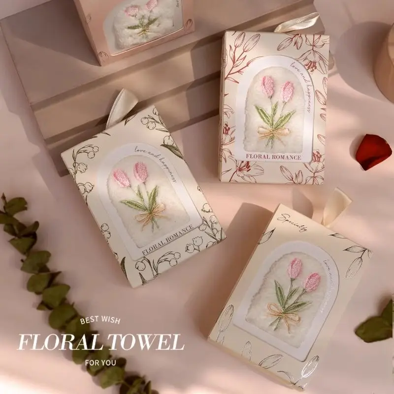 Tulip souvenir towel embroidery face towel wedding bridesmaid practical return gift small towel gift wedding hand towel
Tulip souvenir towel embroidery face towel wedding bridesmaid practical return gift small towel gift wedding hand towel