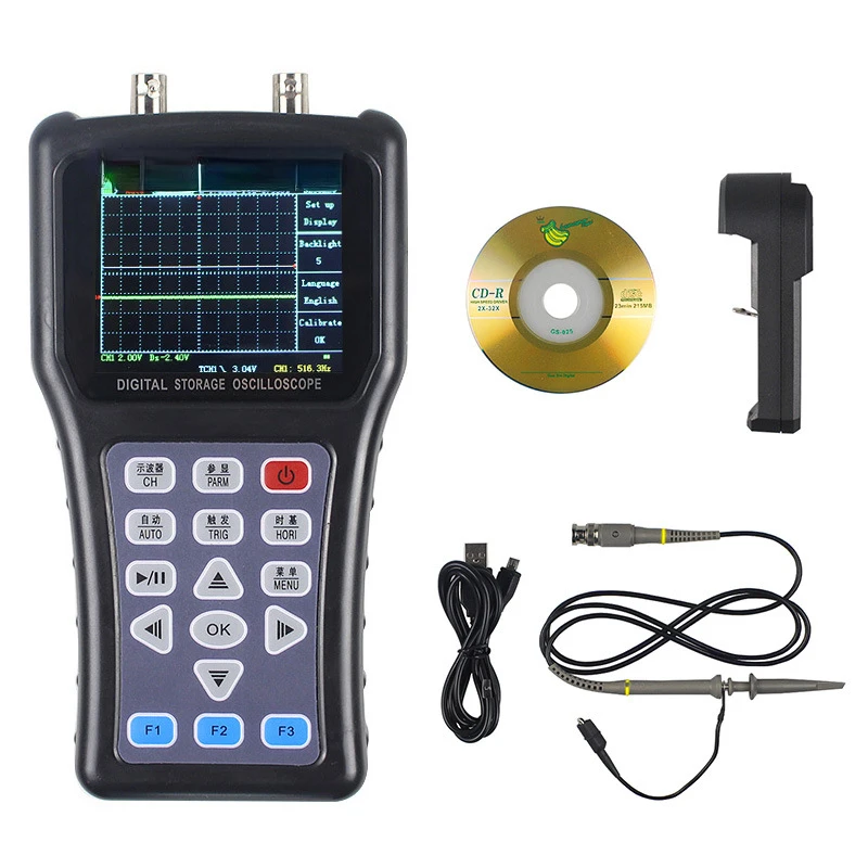 Hand-Held Oscilloscope Jds6031 Portable Digital Oscilloscope Single Channel 30M Bandwidth
Hand-Held Oscilloscope Jds6031 Portable Digital Oscilloscope Single Channel 30M Bandwidth