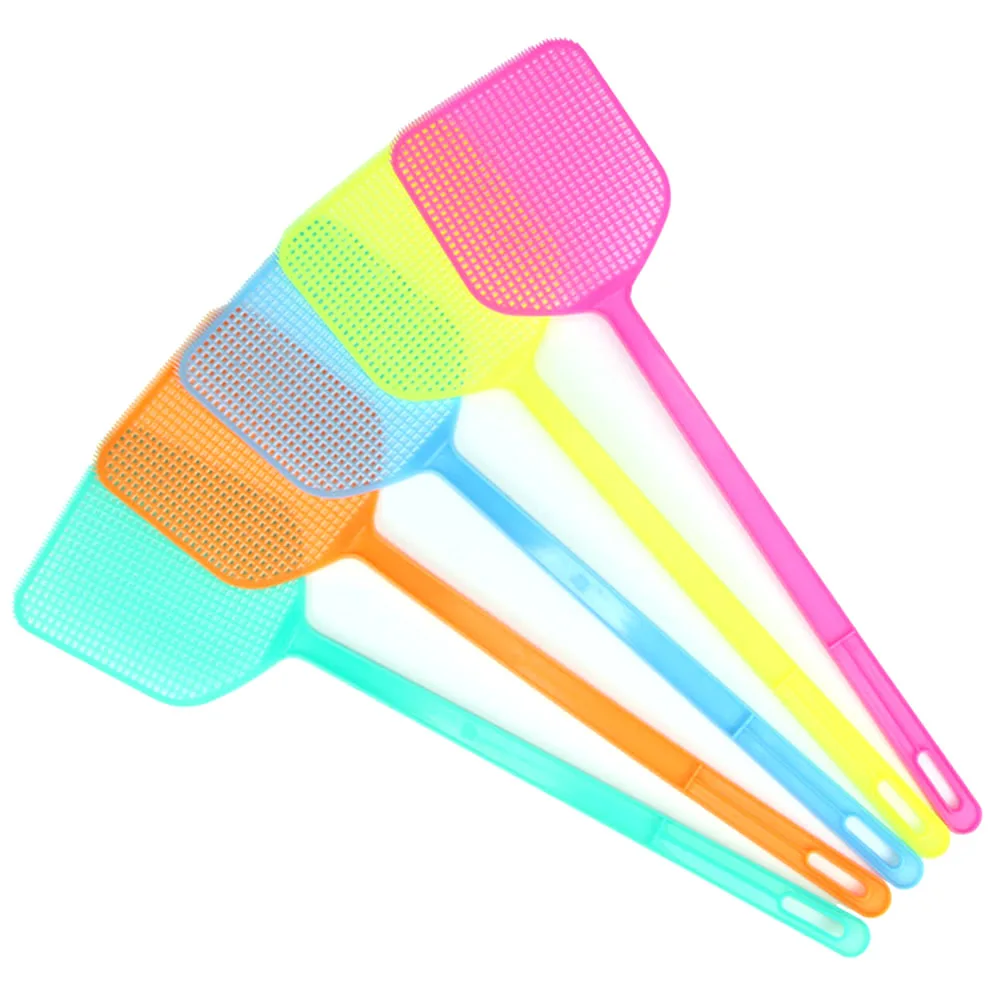 5PCS Durable Long Handle Fly Swatter Pest Control Manual Plastic Solid Color Home Fly Swatter Mosquito Repellent Tool Restaurant
5PCS Durable Long Handle Fly Swatter Pest Control Manual Plastic Solid Color Home Fly Swatter Mosquito Repellent Tool Restaurant