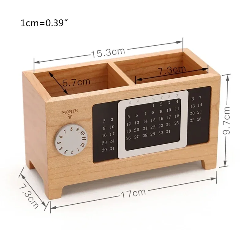Pen Remote Calendar Storage Organizer Creative Control Wooden Desktop Pencil Box Multifunctional Holder Stationery
Pen Remote Calendar Storage Organizer Creative Control Wooden Desktop Pencil Box Multifunctional Holder Stationery