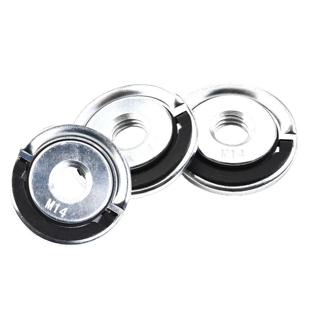 3 Pcs Angle Grinder Flange Nut M14 Threaded Inner And Outer Flange Nut Set Diameter 46-50 Mm Flange Nut Set Tool Grinding Tool
3 Pcs Angle Grinder Flange Nut M14 Threaded Inner And Outer Flange Nut Set Diameter 46-50 Mm Flange Nut Set Tool Grinding Tool