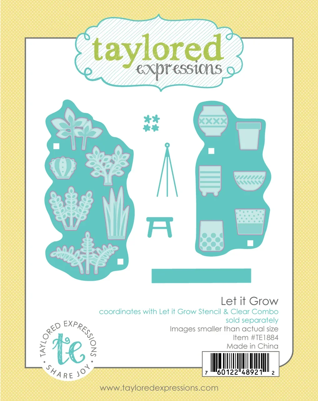 LET IT GROW DIES tayloredexpressions 2024 DIY Molds Scrapbooking Paper Making Crafts Template Handmade Decoration
LET IT GROW DIES tayloredexpressions 2024 DIY Molds Scrapbooking Paper Making Crafts Template Handmade Decoration
