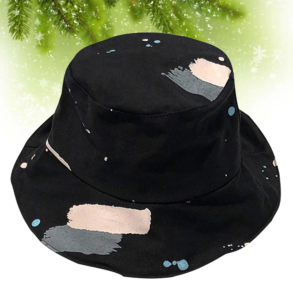 1pc Summer Unisex Fishing Bucket Hat Ink Spilt Coloured Drawing Pattern Sunscreen Hats Versatile Wide Sun Protection (Black
1pc Summer Unisex Fishing Bucket Hat Ink Spilt Coloured Drawing Pattern Sunscreen Hats Versatile Wide Sun Protection (Black