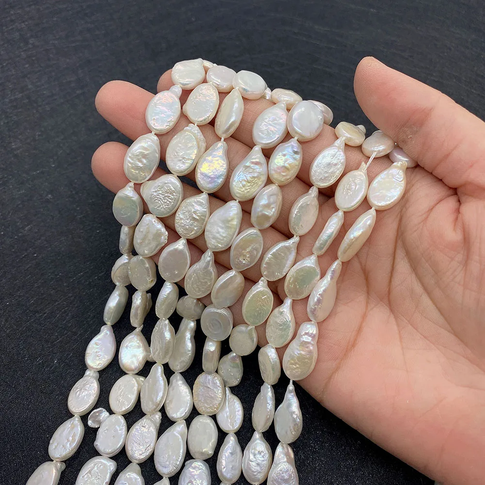 Fashion Oval Shaped Beads Natural Freshwater Pearls 9x15mm Beads for Jewelry Making Necklace Bracelet Earrings Charm Accessories
Fashion Oval Shaped Beads Natural Freshwater Pearls 9x15mm Beads for Jewelry Making Necklace Bracelet Earrings Charm Accessories