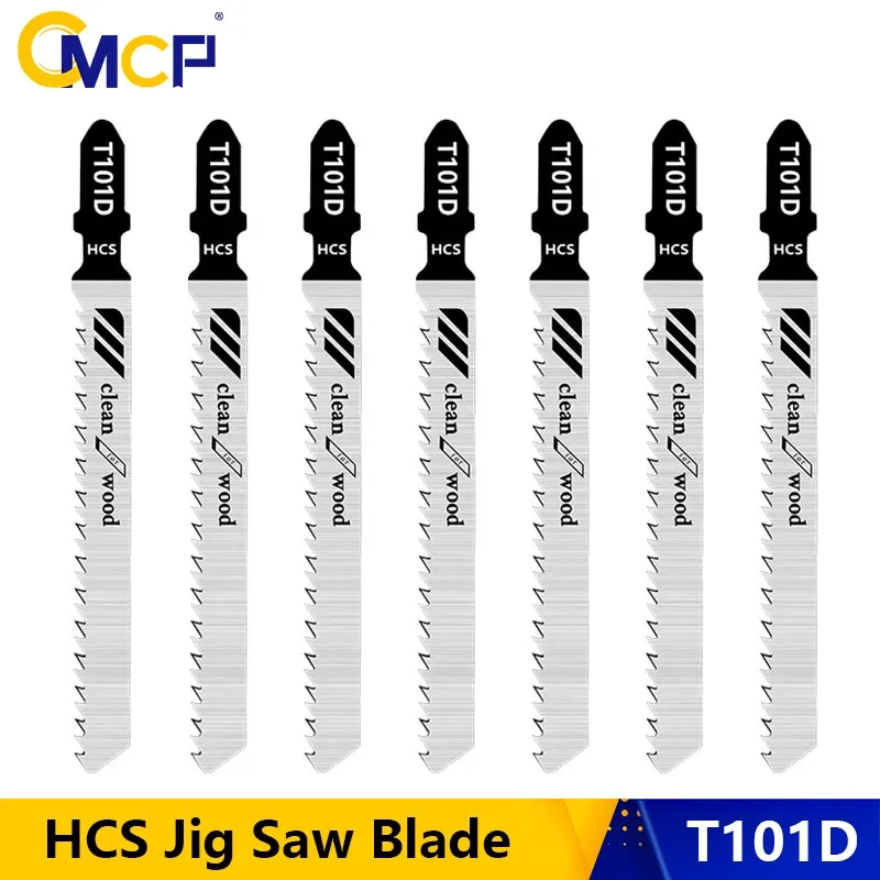 

CMCP Saw Blade T101D T Shank Jig Saw Blade High Carbon Steel HCS Reciprocating Saw Blade for Wood Cutting Tool