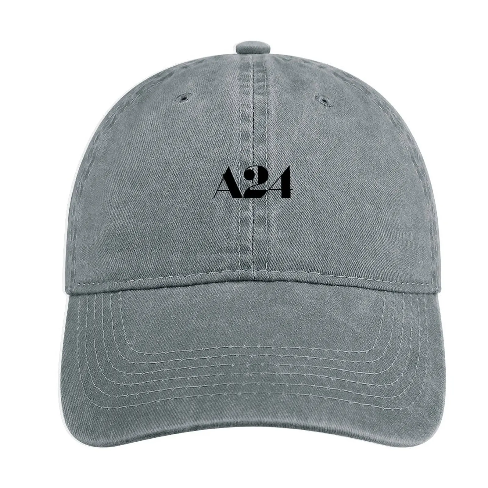 

A24 Black Logo Cowboy Hat dad hat derby hat Golf Cap Hat For Men Women'S