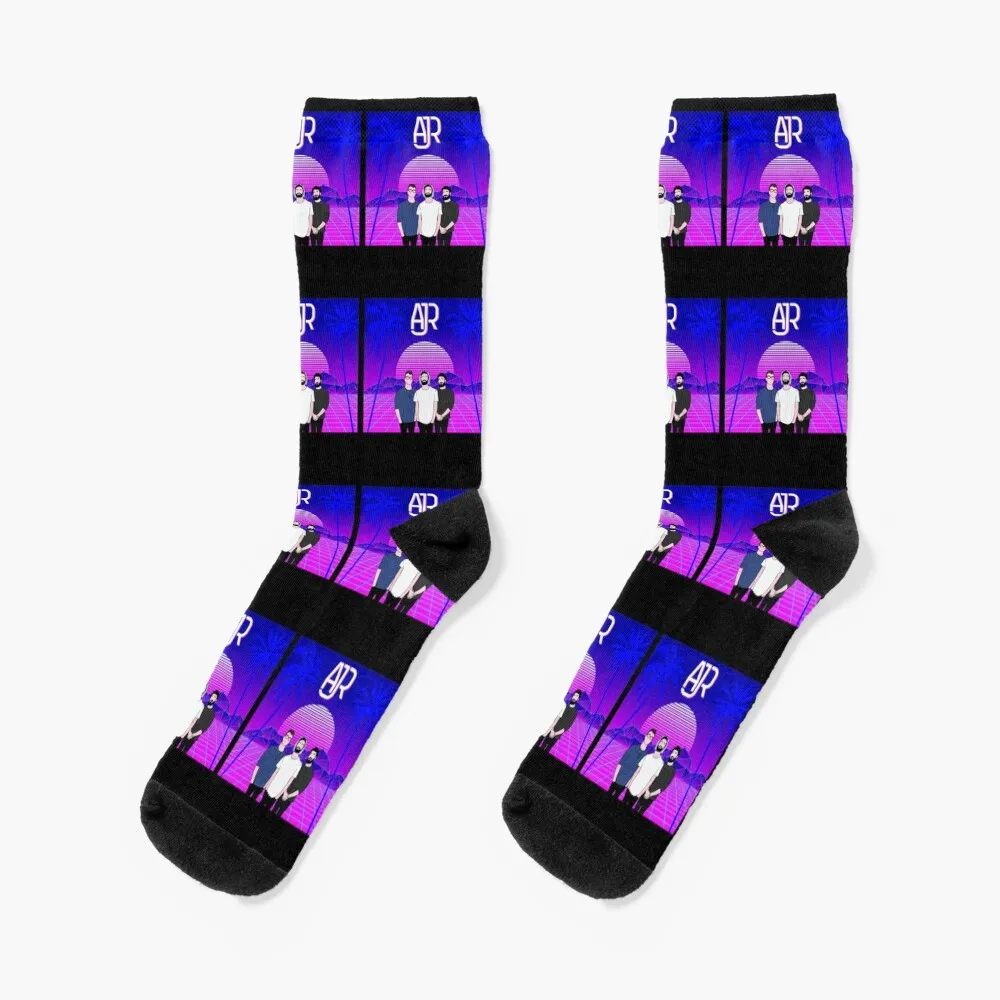 

Ajr Blue Neotheater Tour 2021 Anteve Gifts Fans, For Men and Women, Gift Christmas Day Socks kids hiphop Men Socks Women's