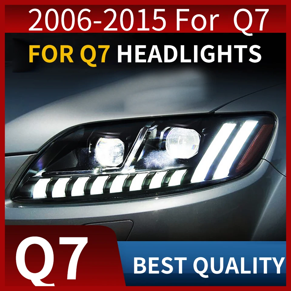 FT Car Styling Head Lamp For AUDI Q7 2006-2015 Q7 LED Headlights DRL Projector Lens Dynamic Car Light Assembly Running Lamp
FT Car Styling Head Lamp For AUDI Q7 2006-2015 Q7 LED Headlights DRL Projector Lens Dynamic Car Light Assembly Running Lamp